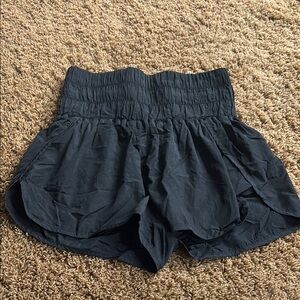 Elegant Black High-Waist Women's Shorts